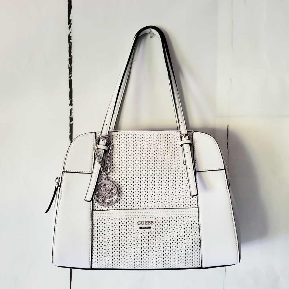 *SOLD*  Guess Huntley Cali Faux Leather Satchel - Picture 13 of 13
